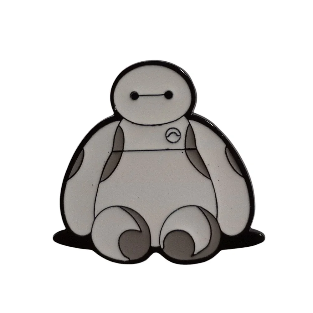 Disney Big Hero 6 Baymax Sitting Enamel Pin